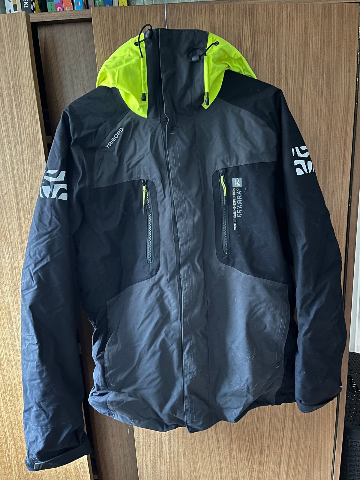 Tribord Zeiljack 500 Zwart voor heren maat M, Ophalen of Verzenden, Gebruikt, Heer, Zeiljack