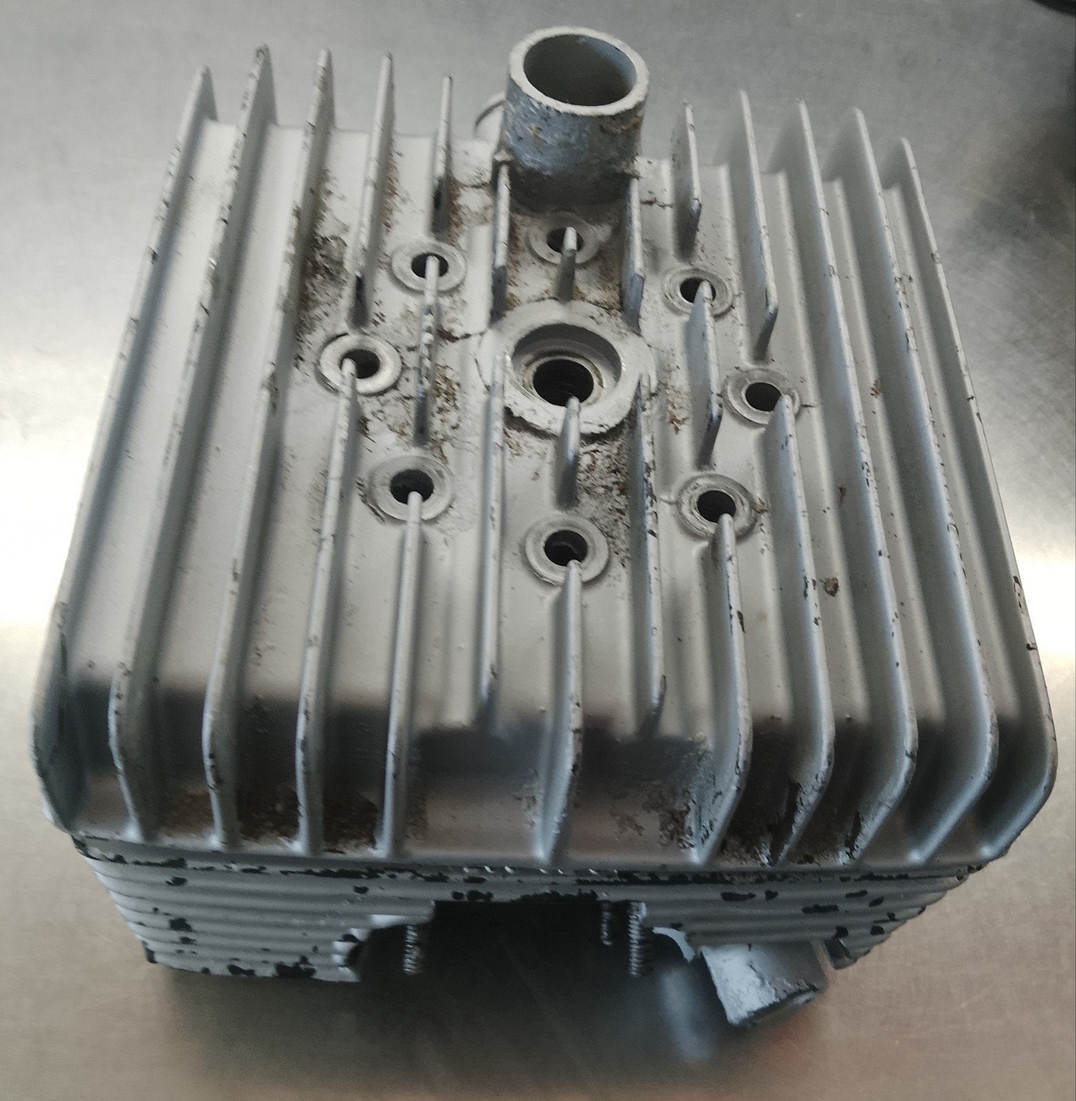 Zundapp KS 125 cilinder met cilinderkop waterkoeling, Fietsen en Brommers, Ophalen of Verzenden, Gebruikt, Cilinder