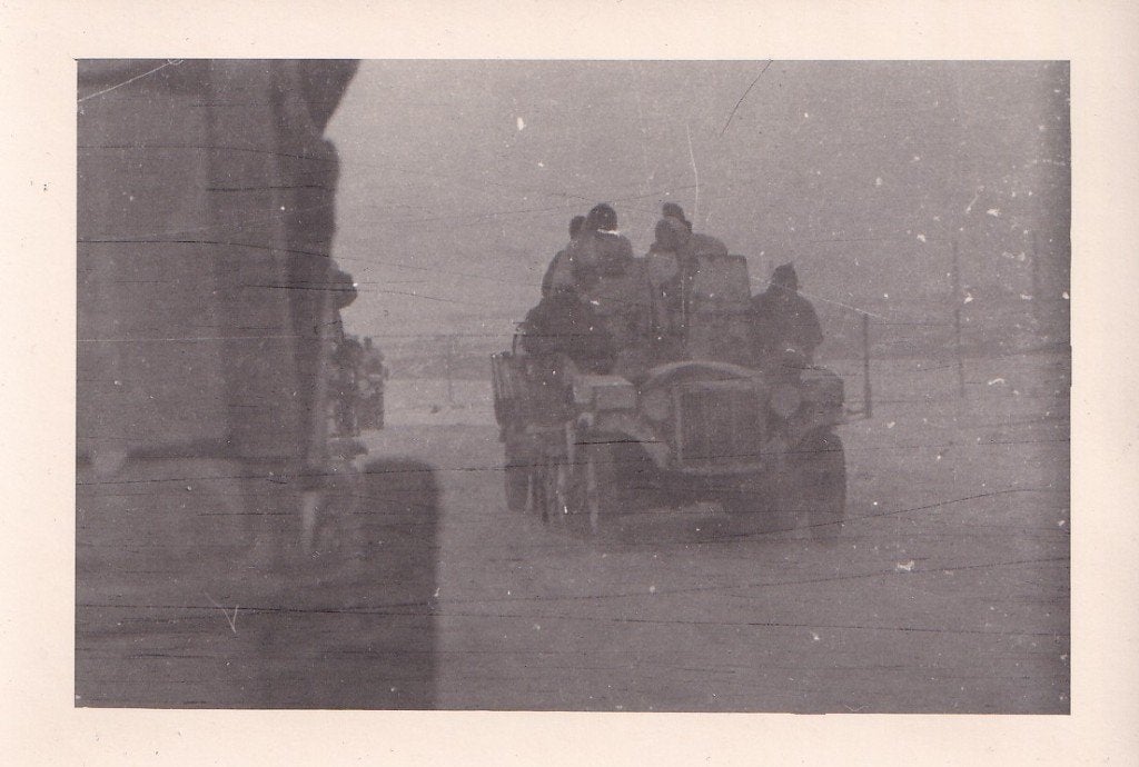 Duitse Vrachtwagen Oostfront Winter (Winterkampf), Ophalen of Verzenden, Voor 1940, Zo goed als nieuw, Overige onderwerpen