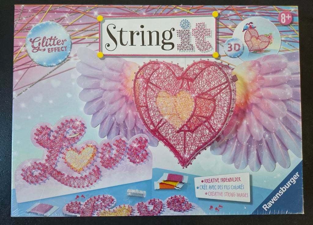 Ravensburger String It - Creatieve Fadenbilder - Nieuw, Overige thema's, Nieuw, Meerkleurig, Ophalen of Verzenden