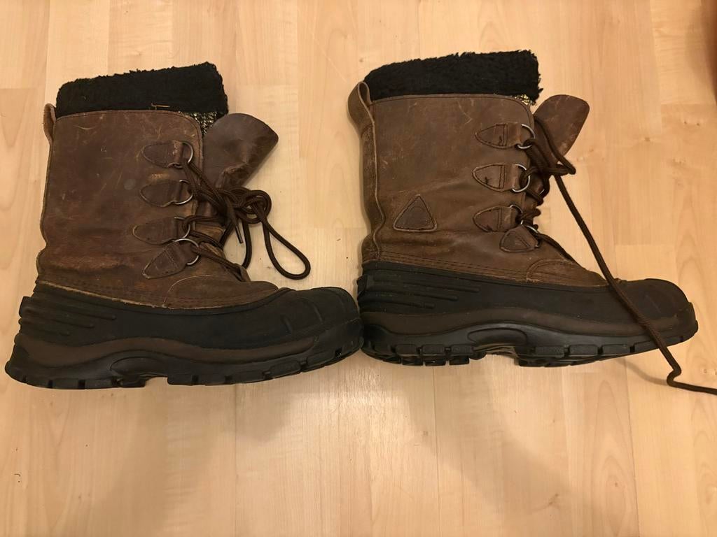 Kamik Heren Schoenen Maat 42 (US 9), Bruin, Boots, Ophalen of Verzenden, Gedragen