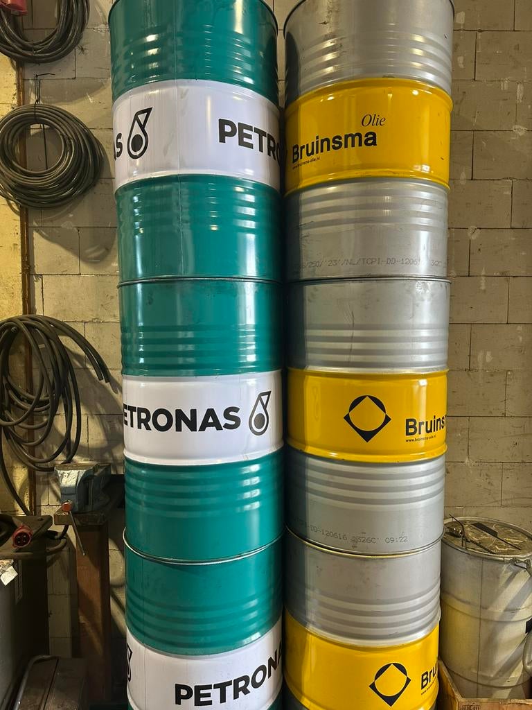 Olievat vuurton vuurkorf stookton 200liter, Tuin en Terras, Ophalen, Zo goed als nieuw, Vuurton