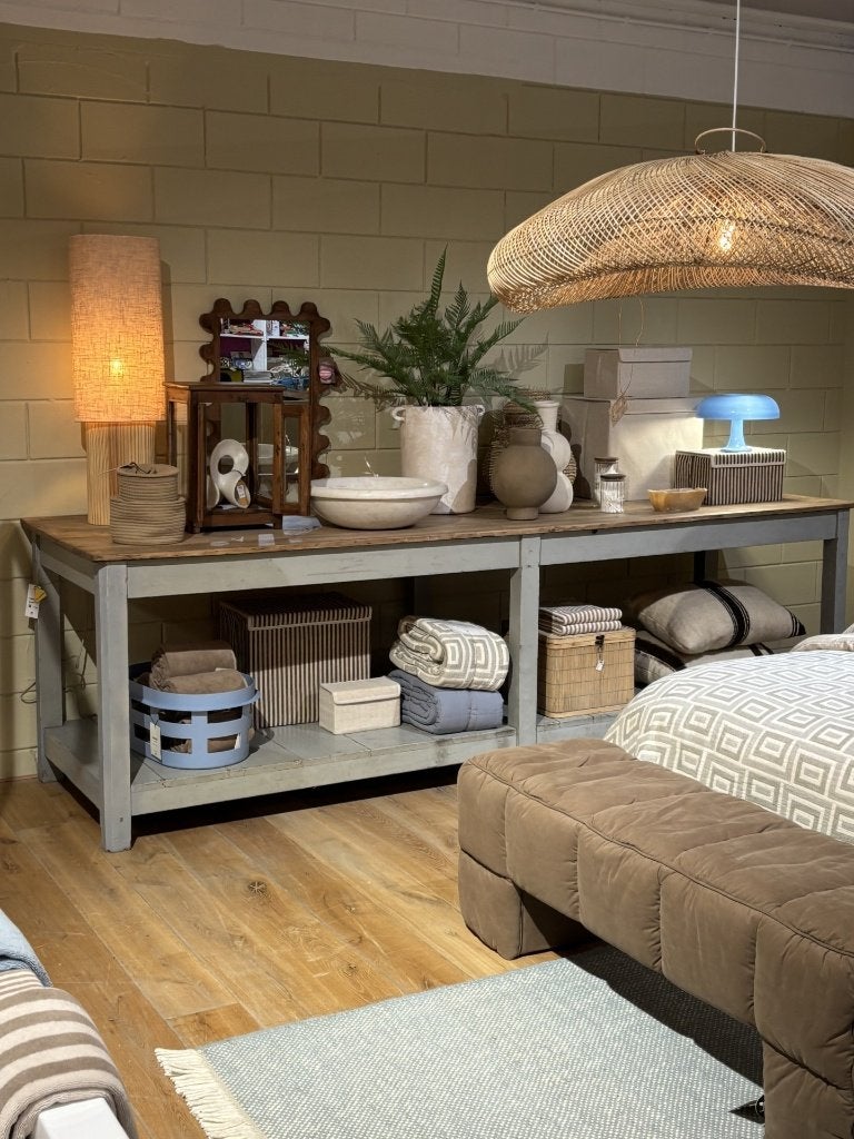 Authentieke Hollandse ateliertafel jaren 30 40 300 cm lang