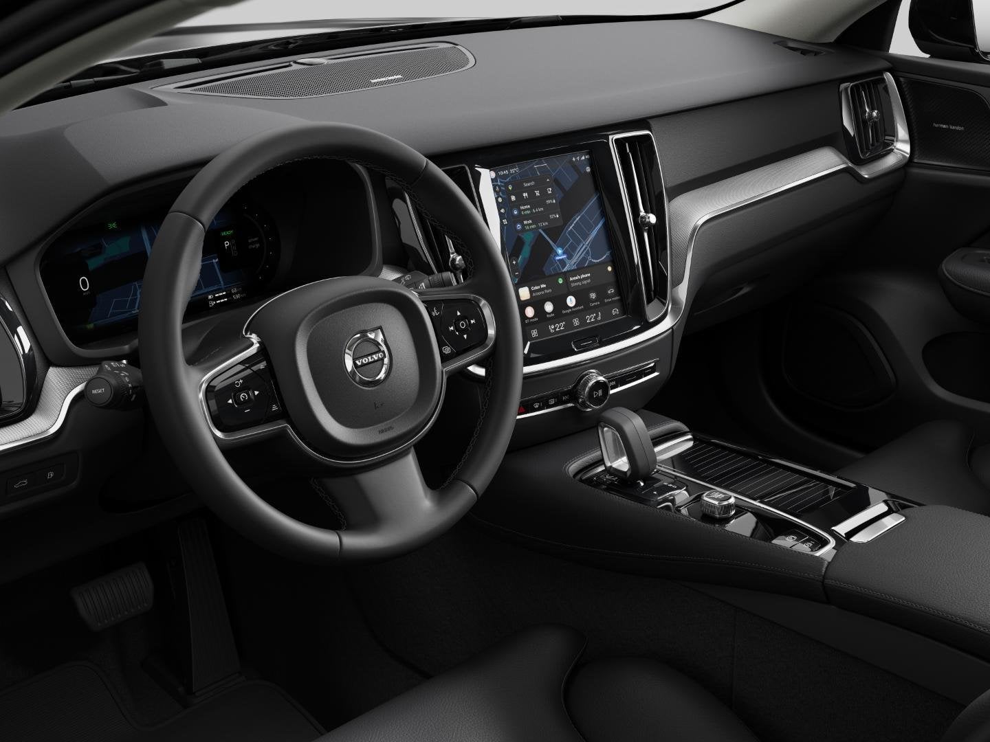 Volvo V60 2.0 T6 Plug-in hybrid AWD Plus Dark | Bliss | Keyl, Automaat, 4 cilinders, Zwart, Leder