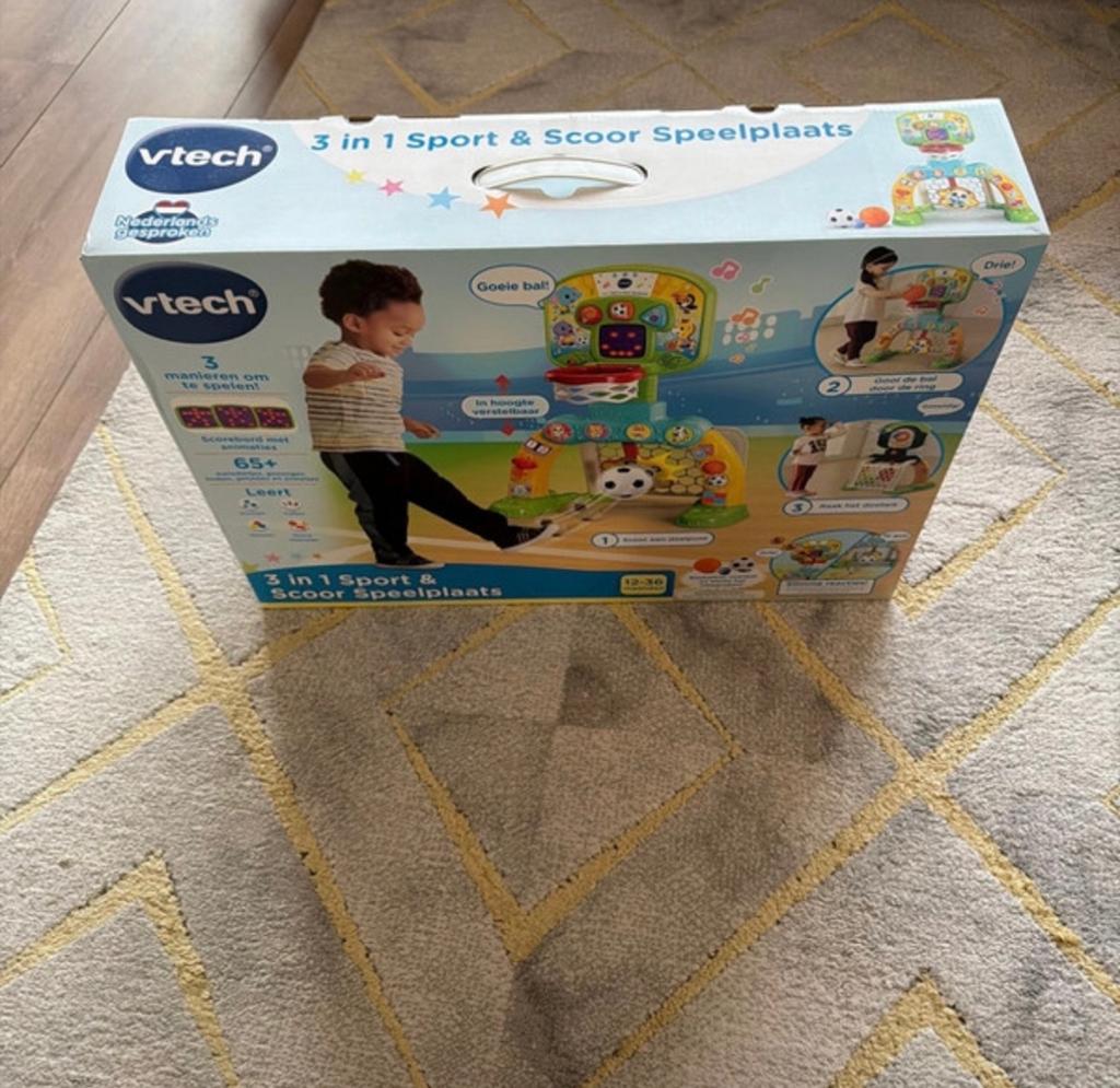 VTech 3-in-1 Sport & Scoor Speelplaats, Ophalen, Nieuw, 6 maanden tot 2 jaar