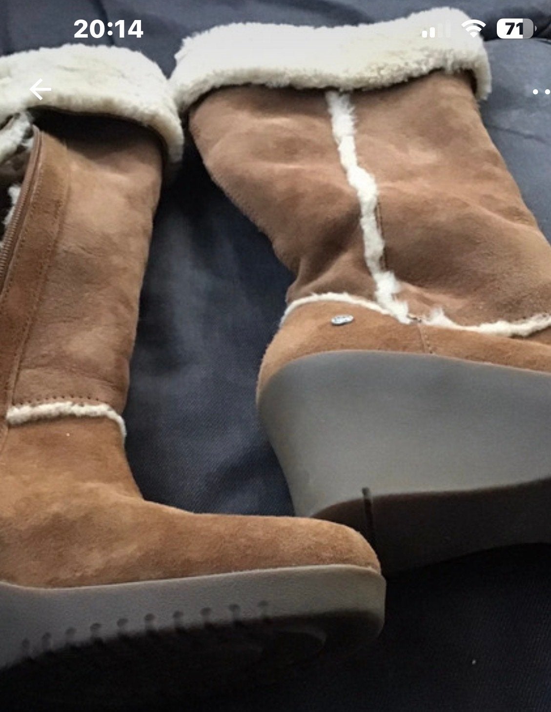 Ugg Laarzen - Bruin - Maat 39/40, Ophalen of Verzenden, Zo goed als nieuw, Bruin, Hoge laarzen