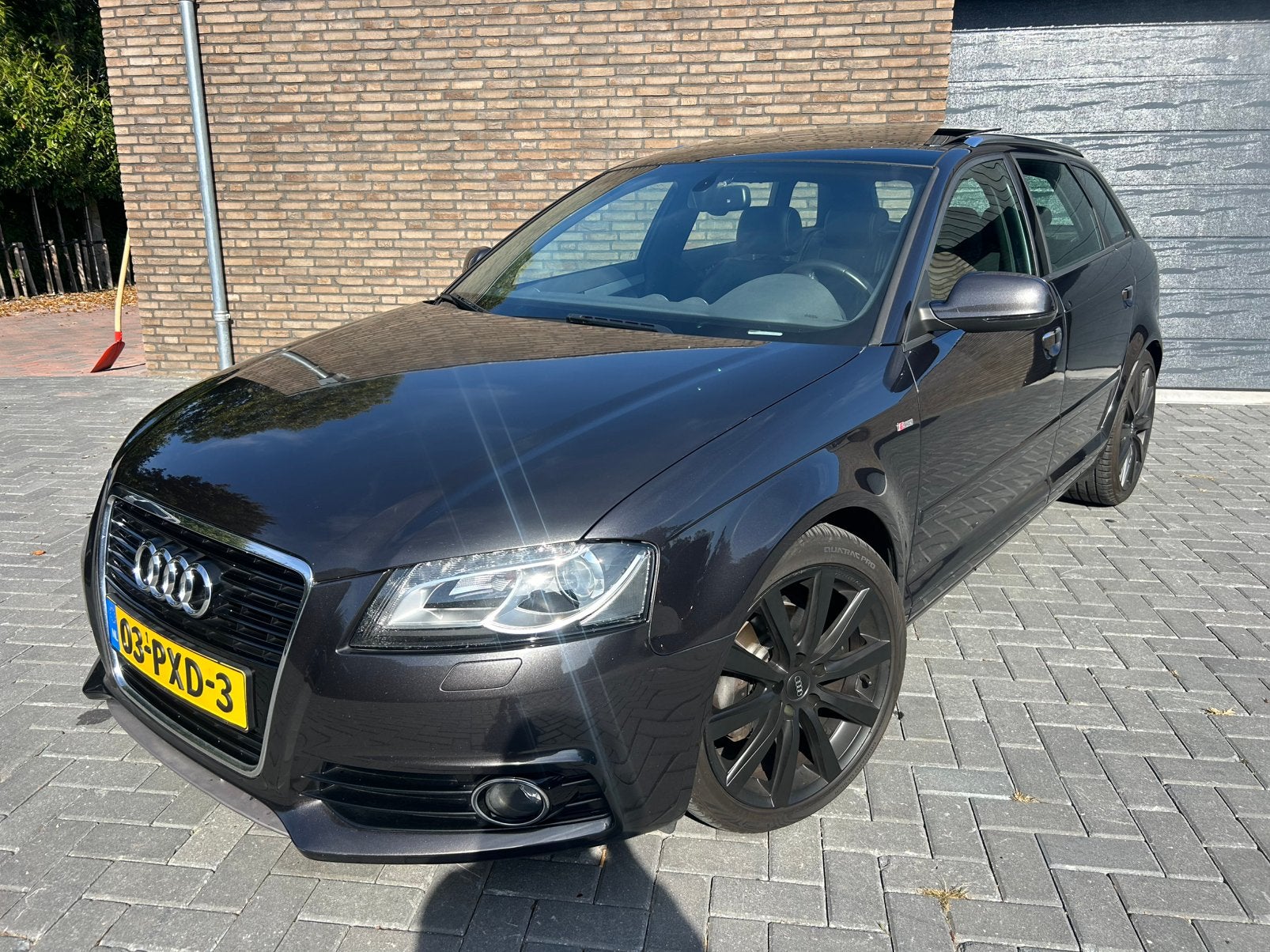 Audi A3 1.4 Tfsi Sportback S-tronic 2011 Grijs ABT,  pano, 160 pk, 1200 kg, 690 kg, Particulier