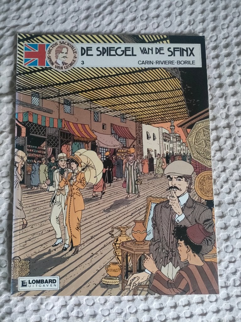VICTOR SACKVILLE nr. 3 De spiegel van de Sfinx, Eén stripboek, Ophalen of Verzenden, Gelezen