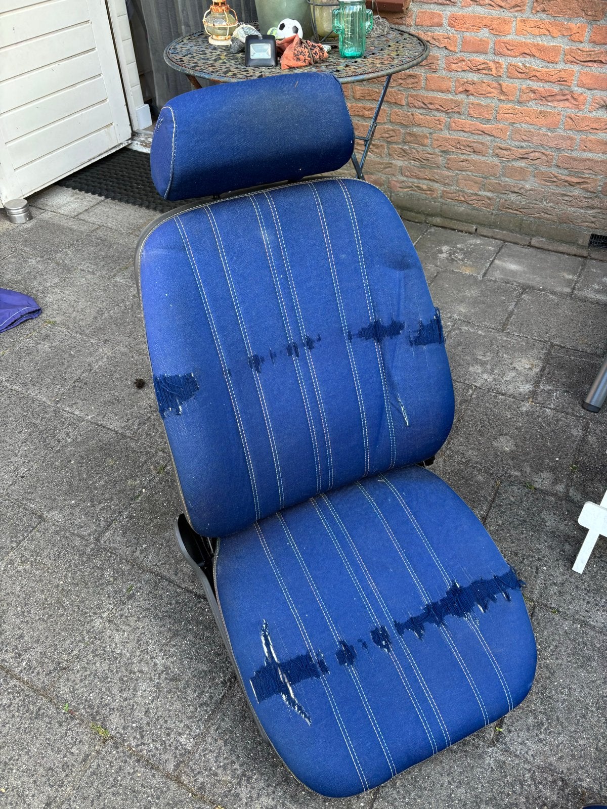 Passagierstoel en achterbank Peugeot 205 Junior, Ophalen, Gebruikt, Universele onderdelen