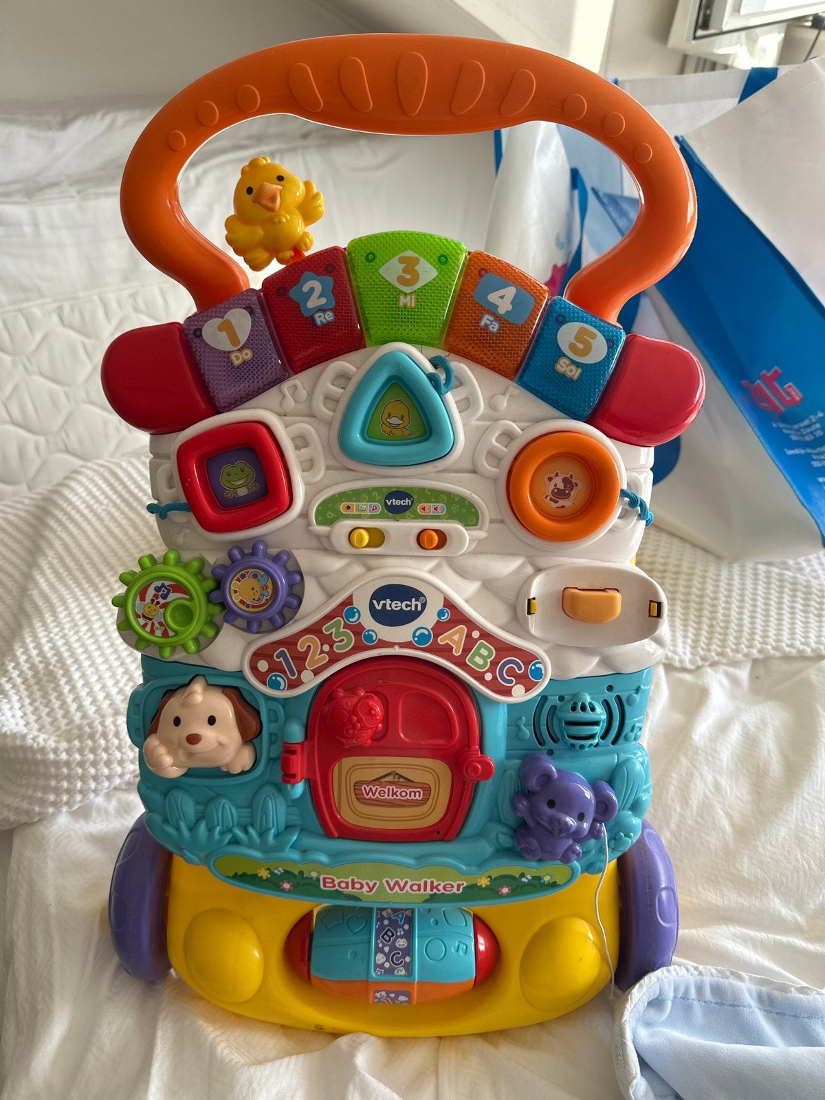 VTech Baby Walker - Interactieve Loopwagen, Ophalen, Zo goed als nieuw, Overige typen, Met licht