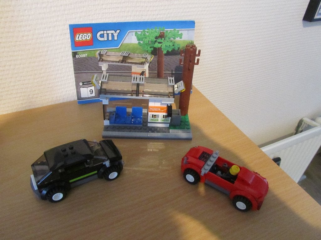 Lego stadsplein, Kinderen en Baby's, Speelgoed | Duplo en Lego, Ophalen of Verzenden, Zo goed als nieuw, Complete set, Lego