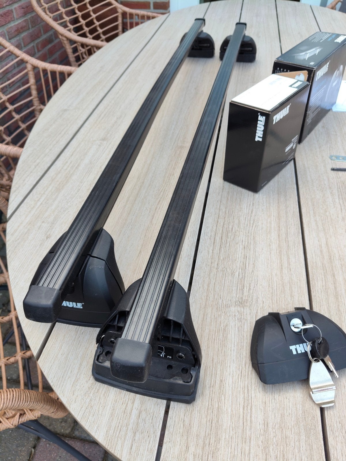 Thule Dakdragers Hyundai I40 (kit 3107 en 753), Auto diversen, Dakdragers, Ophalen of Verzenden