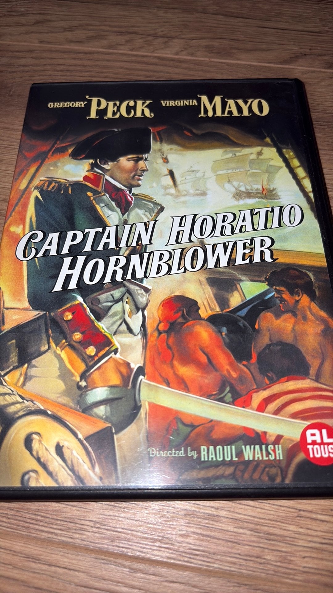 Captain Horatio: Hornblower met Gregory Peck., Cd's en Dvd's, Vanaf 16 jaar, Ophalen of Verzenden, Zo goed als nieuw, Actie en Avontuur