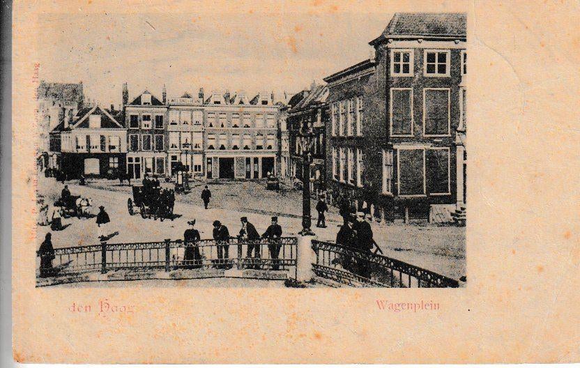 DEN HAAG - WAGENPLEIN, Ophalen of Verzenden, Voor 1920, Gelopen, Zuid-Holland