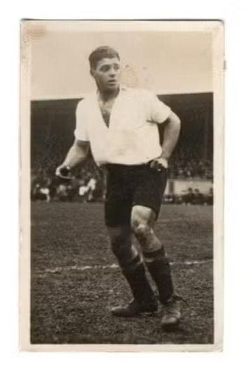 Voetbalplaatje Frans Hogenbirk Be Quick Groningen 1936., Ophalen of Verzenden, Zo goed als nieuw