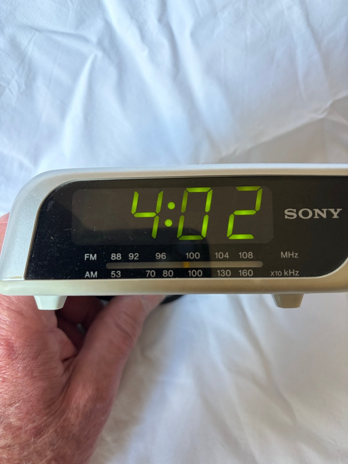 Sony Dream Machine ICF-C205 FM/AM Wekker Radio, Ophalen of Verzenden, Gebruikt, Digitaal