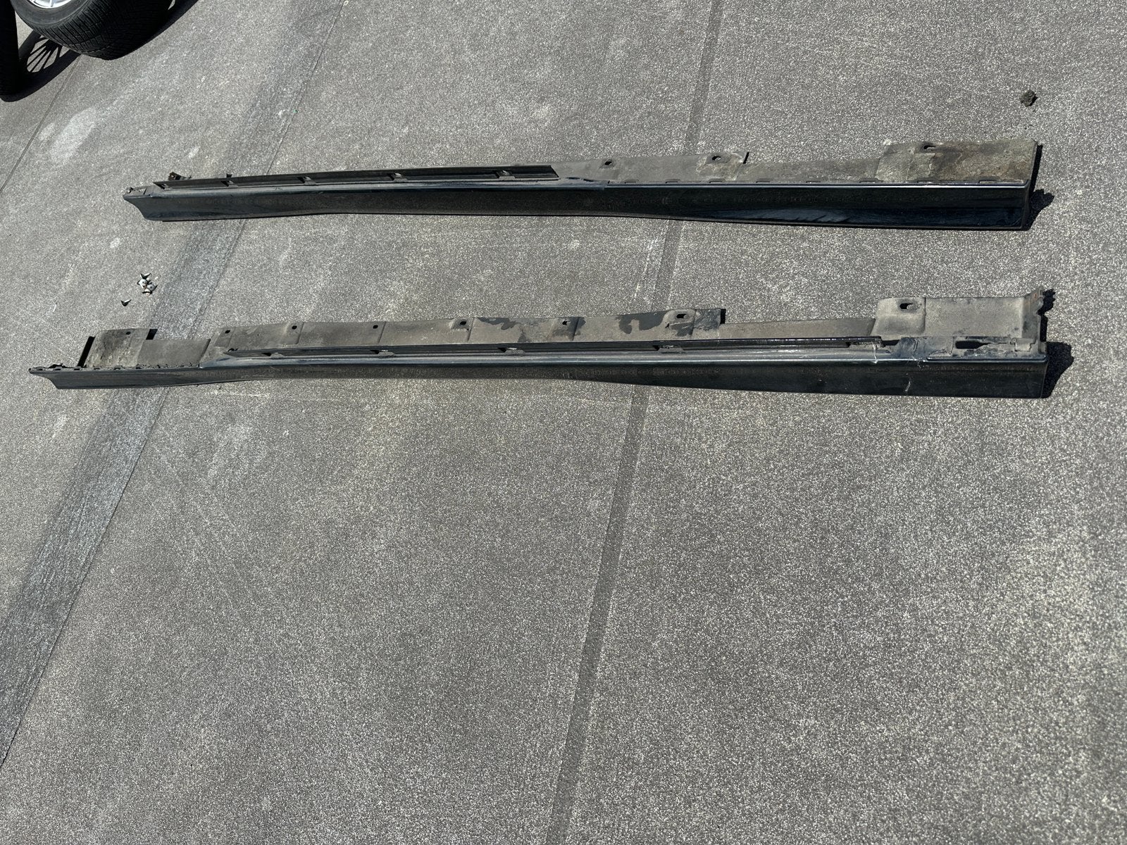 Saab 9-3 aero sideskirts heel, Ophalen, Voor, Saab, Bumper