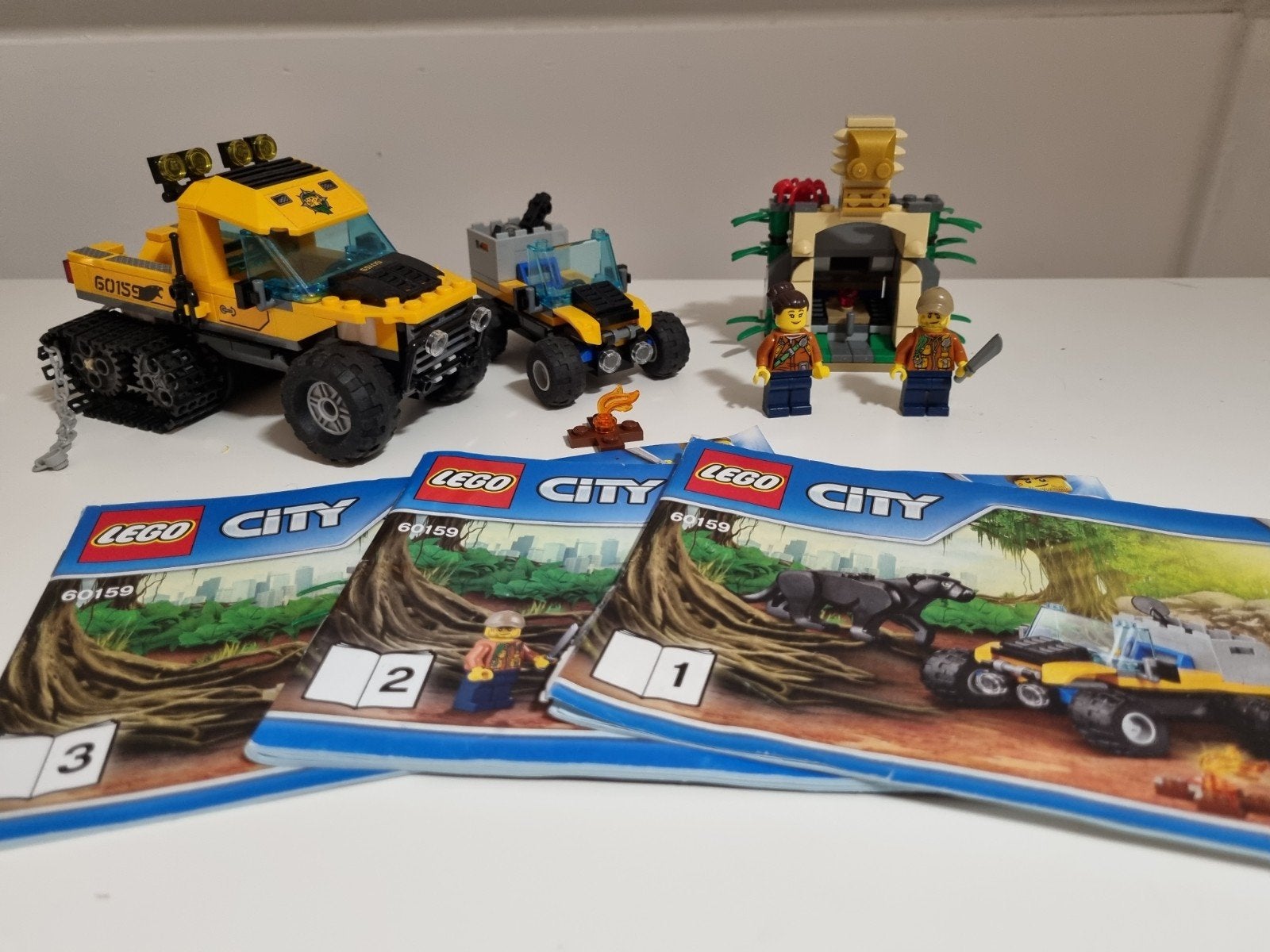 Lego 60159 Jungle Mission, Ophalen of Verzenden, Zo goed als nieuw