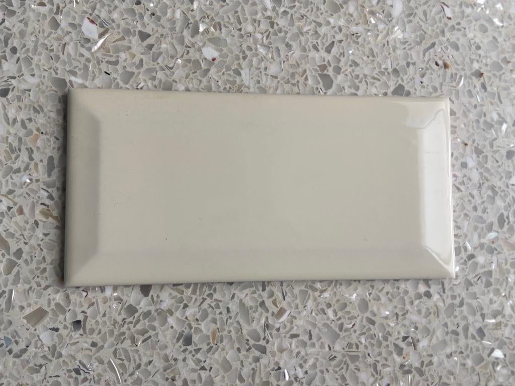 Metro tegels ivory, Doe-het-zelf en Verbouw, Tegels, Ophalen, Nieuw, Minder dan 20 cm, Minder dan 20 cm