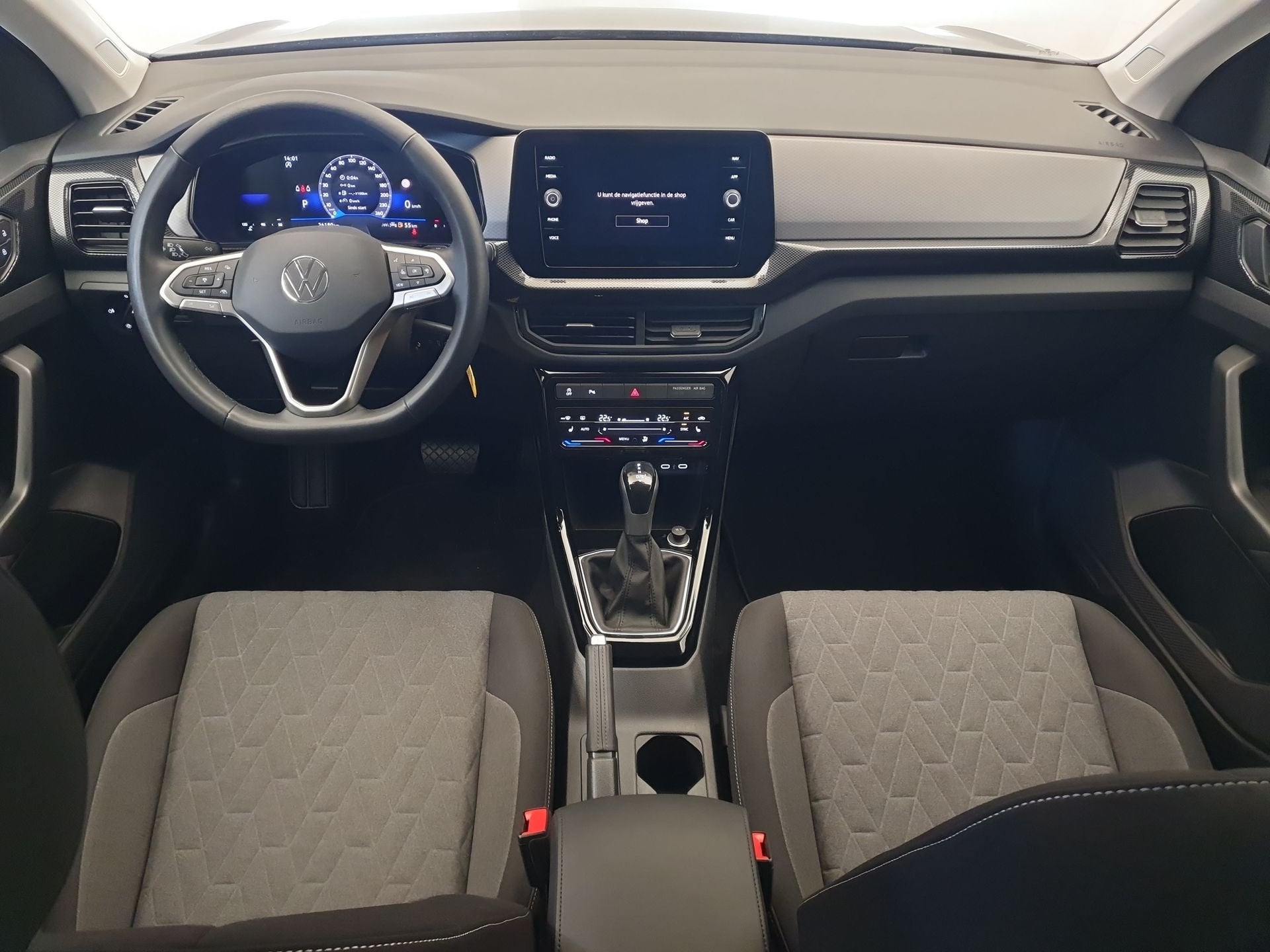 Volkswagen T-Cross 1.0 TSI 115pk DSG/AUT Life Edition Camera, Auto's, Gebruikt, Zwart, 116 pk, Bedrijf