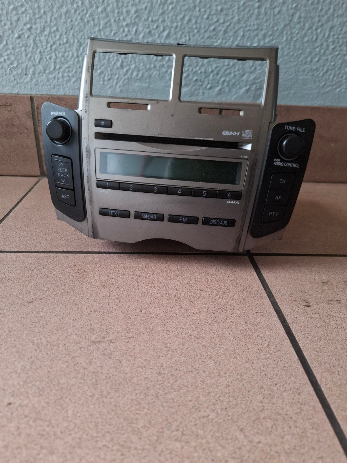 auto radio toyota yaris 2009, Ophalen, Zo goed als nieuw