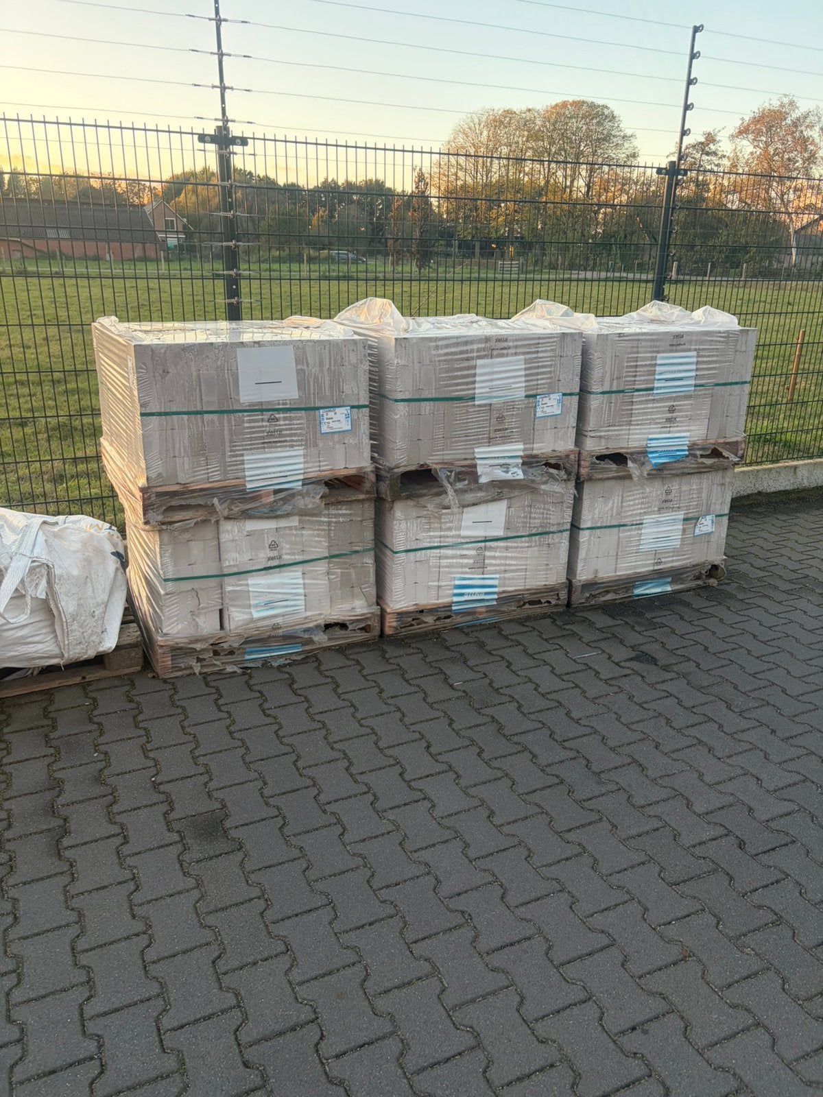Kalkzandsteen/ kim blokken 6 pallets 360 stuks, Ophalen, Nieuw, Kalkzandstenen