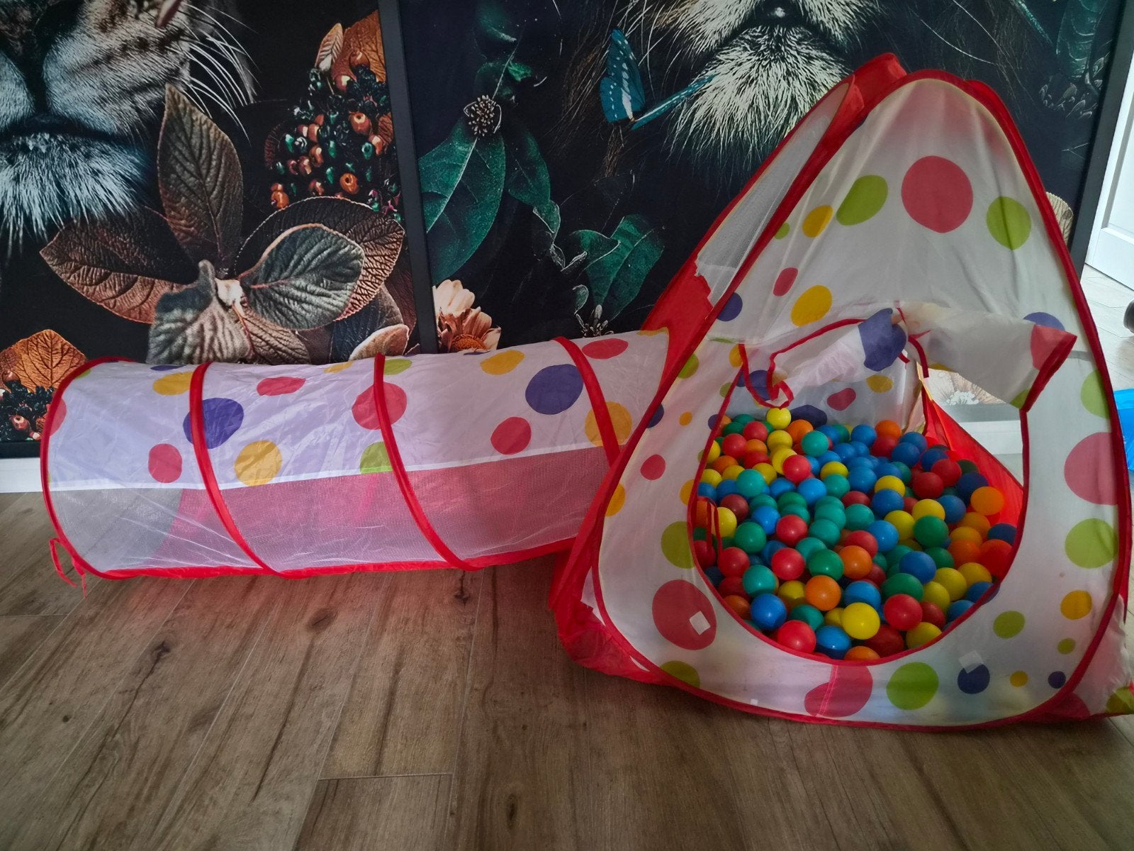 Ballenbak tent met slurf en mega veel ballen, Ophalen of Verzenden, Gebruikt, Jongen of Meisje