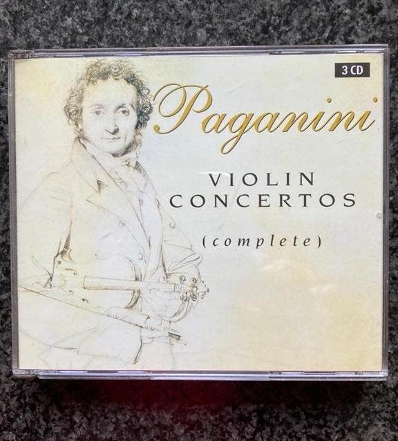 Paganini Viool Concerten 3 CD’s, Ophalen of Verzenden, Barok, Zo goed als nieuw, Orkest of Ballet