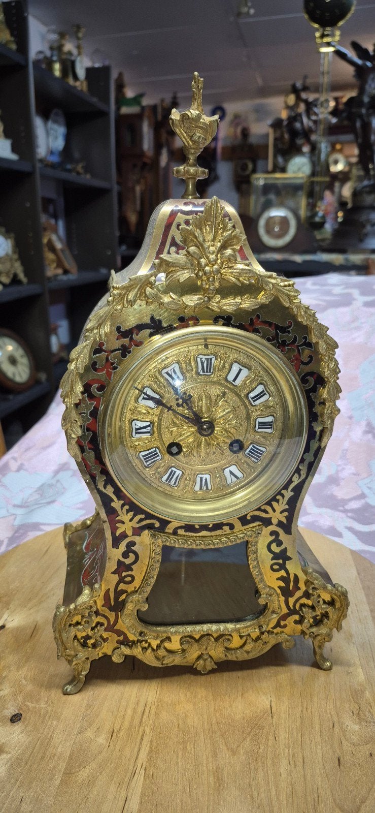 Prachtige boulle klok 295 euro, Antiek en Kunst, Antiek | Klokken, Ophalen