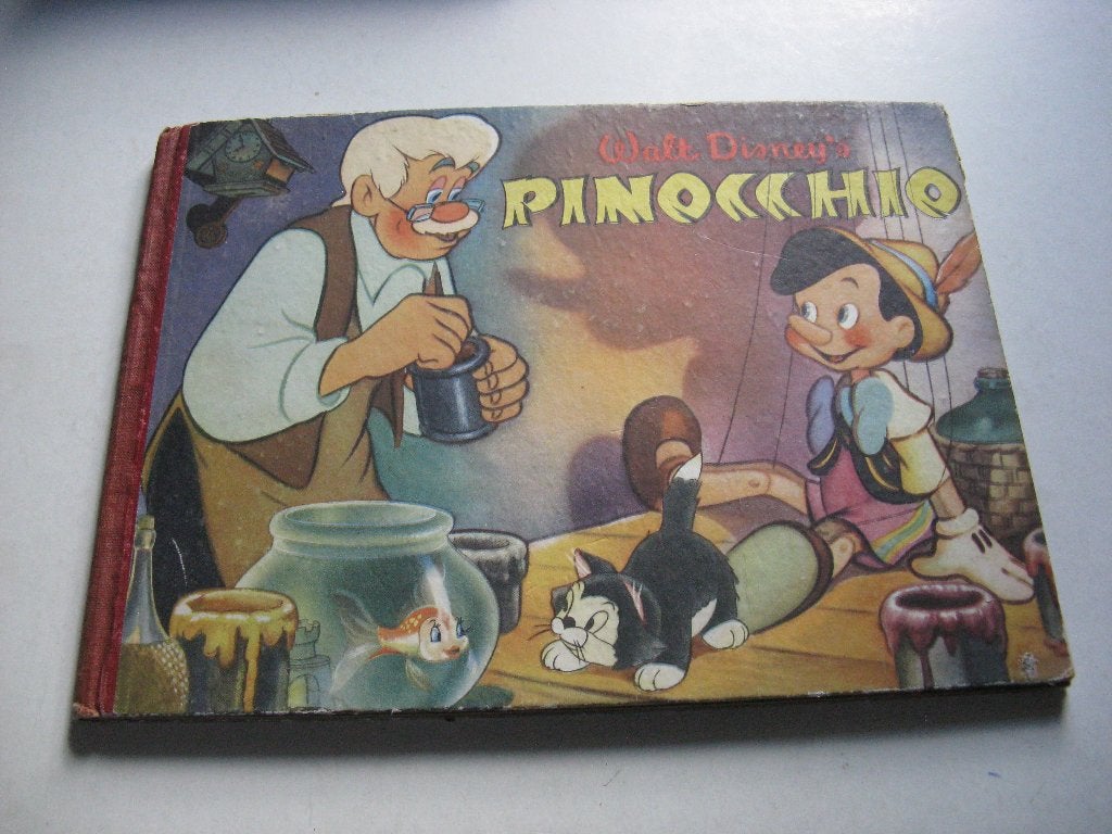 Pinocchio de jaren 50  Door Walt Disney Kompleet plaatjes., Boeken, Fictie algemeen, Walt Disney, Ophalen of Verzenden, Zo goed als nieuw