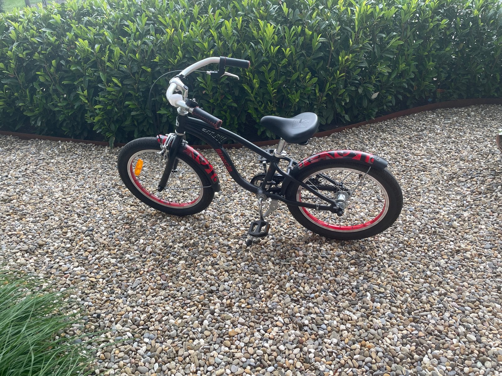 Kinderfiets 18 inch - miracle, Fietsen en Brommers, Fietsen | Kinderfietsjes, Ophalen of Verzenden, Gebruikt, Velgrem, 16 tot 20 inch