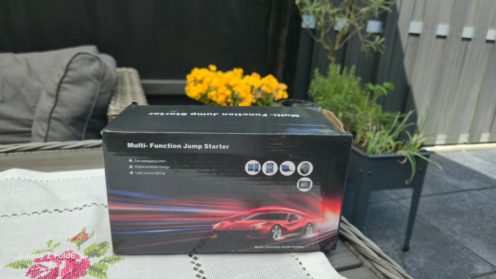 Multi-Function Jump Starter met Compressor en Powerbank, Auto diversen, Jumpstarters, Nieuw, Ophalen of Verzenden