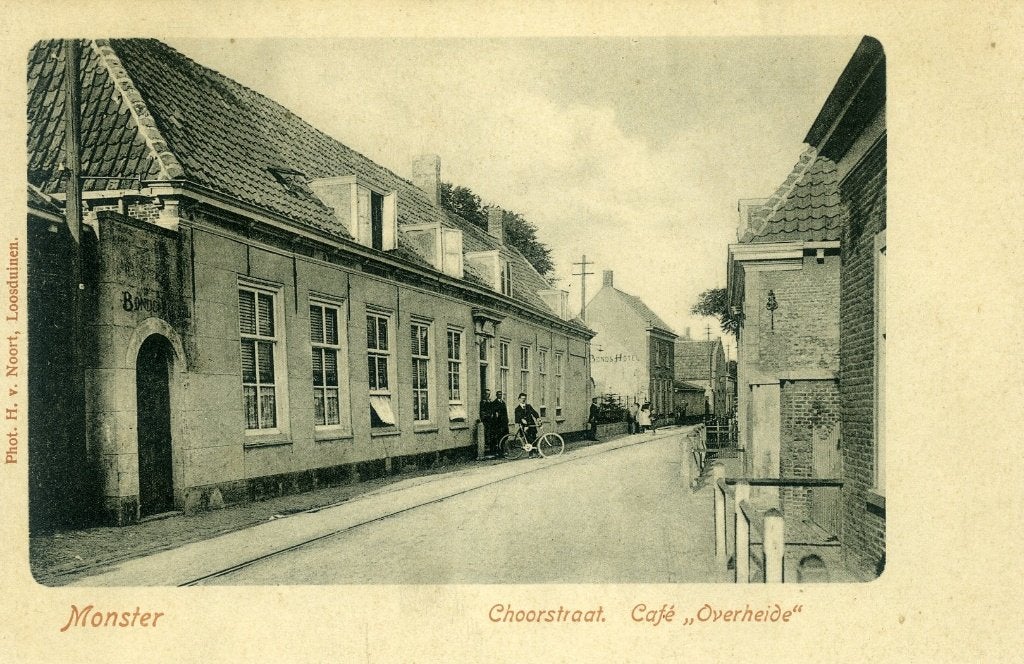 ansichtkaart Monster, Ophalen of Verzenden, Voor 1920, Ongelopen, Zuid-Holland