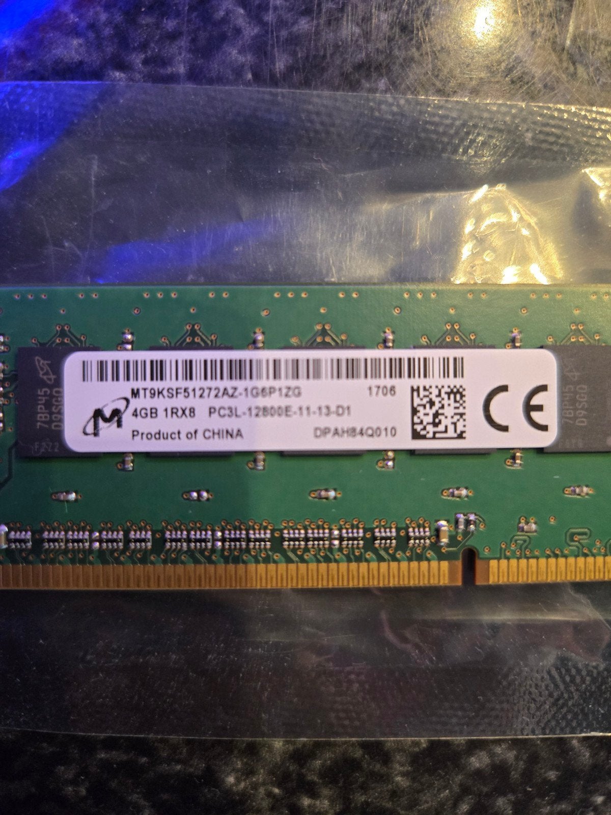 Hynix 4GB DDR3L 12800E RAM Geheugenmodule, Server, DDR3, Ophalen of Verzenden, Zo goed als nieuw