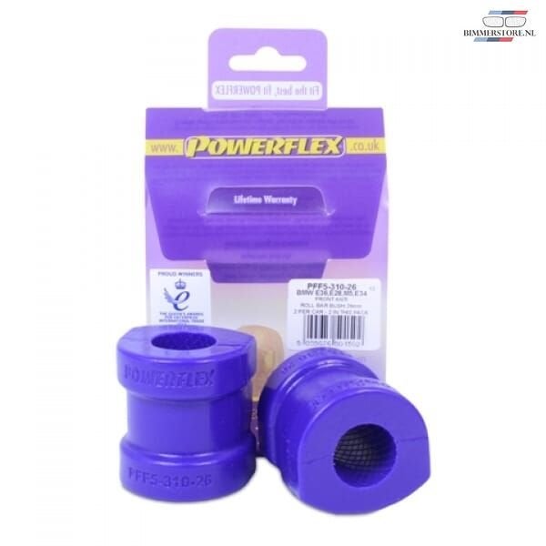 Powerflex voorste stabilisator rubbers 26MM BMW 3 / 5 Serie, -, -, Nieuw, Ophalen of Verzenden