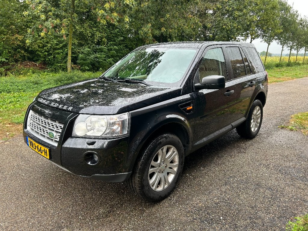 Land Rover Freelander 2007 Zwart - izgst - marge - nwe apk, Auto's, Automaat, Land Rover, 2000 kg, Zwart