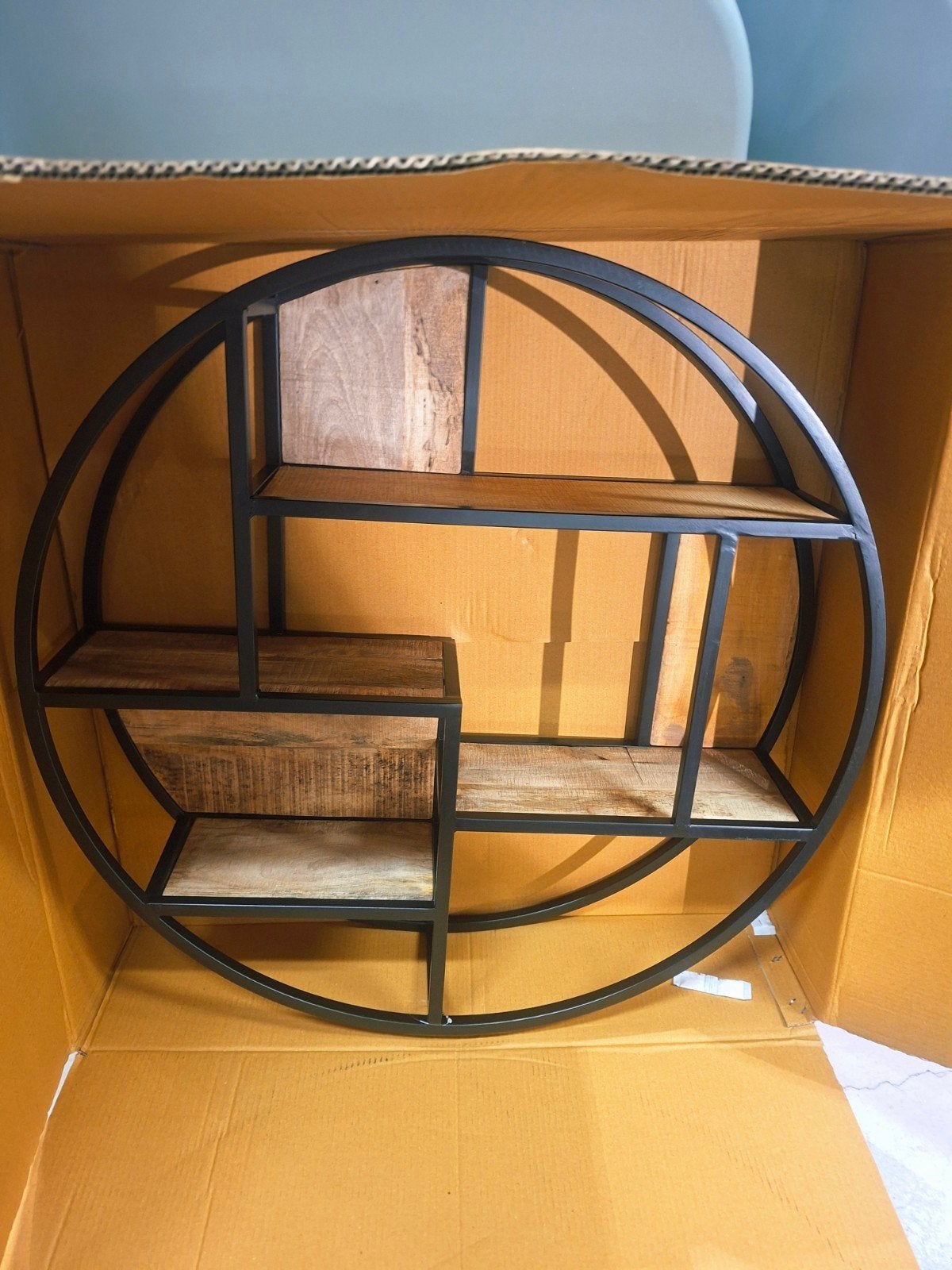Rond Wandrek 80cm, Huis en Inrichting, Woonaccessoires | Wandplanken en Boekenplanken, Ophalen, Nieuw