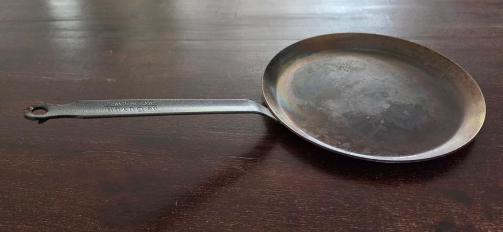 De Buyer Carbone Plus Crêpepan 26cm - Prof kwaliteit, Ophalen of Verzenden, Gebruikt, Overige materialen