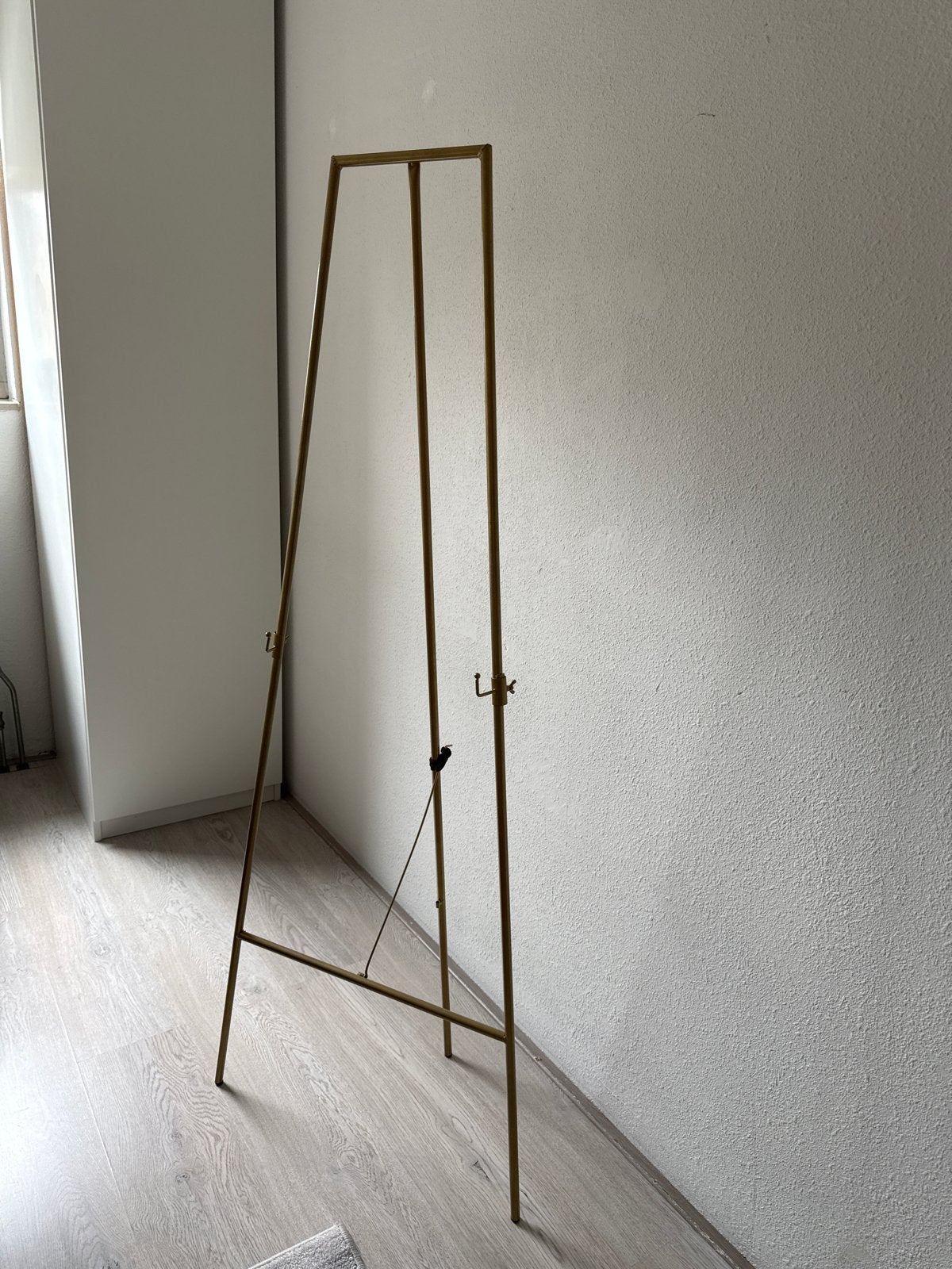 Gouden schildersezel / display standaard TE HUUR, Ophalen, Gebruikt, Goud, Metaal
