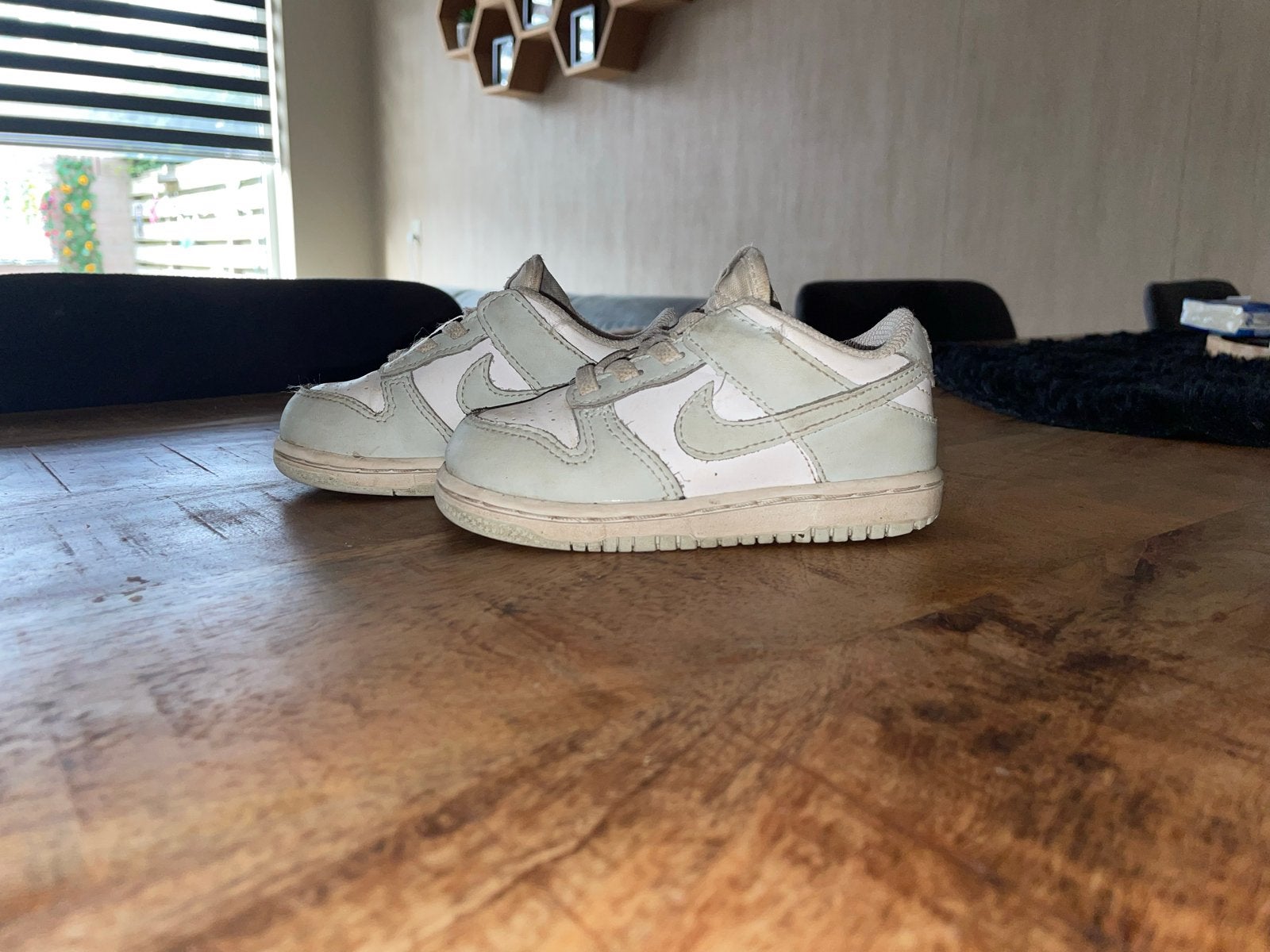 Nike Dunk Low baby sneakers maat 23,5, Gebruikt, Jongen of Meisje, Schoenen, Ophalen of Verzenden