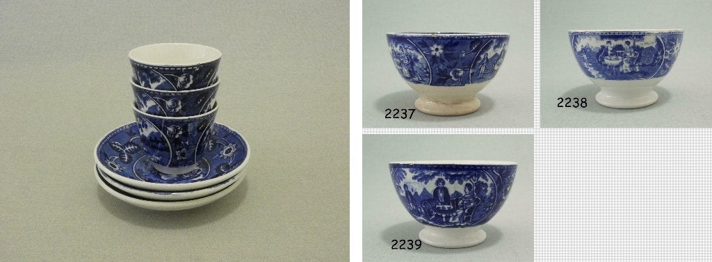SC - Teadrinker 6 kommetjes [9999], Ophalen