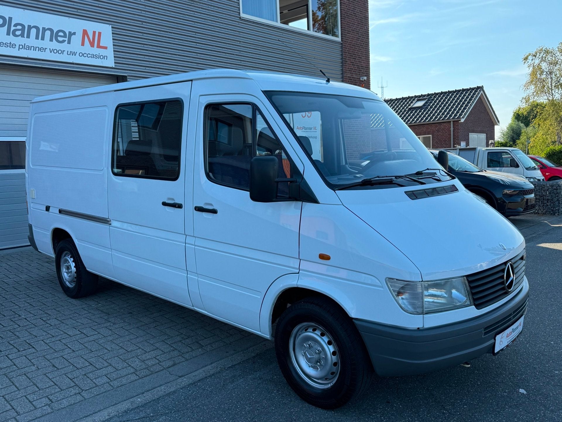 Mercedes-Benz Sprinter 314! Btw Vrij! 3-Persoons!, Auto's, Gebruikt, Overige modellen, CNG (Aardgas), Wit
