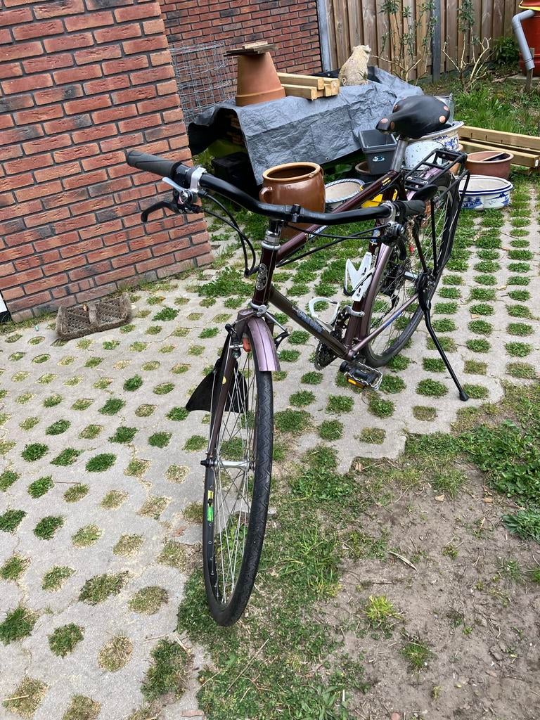 Gazelle Lausanne  Hybrid X-tra light vakantiefiets, Ophalen, 28 inch, Gebruikt, Velgrem