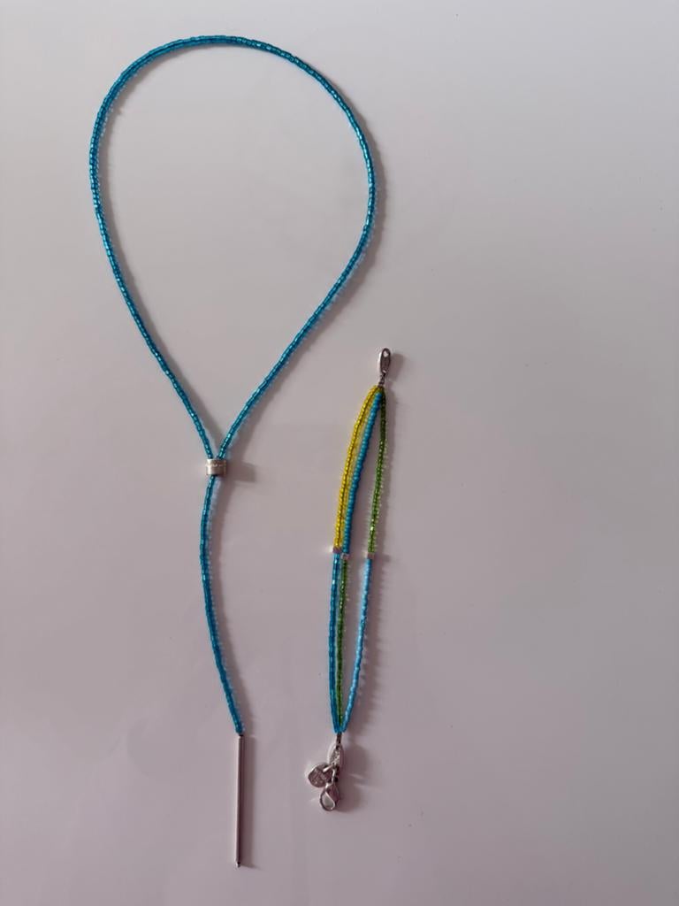 Ketting & armband van Dyrberg Kern, Ophalen, Overige materialen, Verstelbaar, Zo goed als nieuw