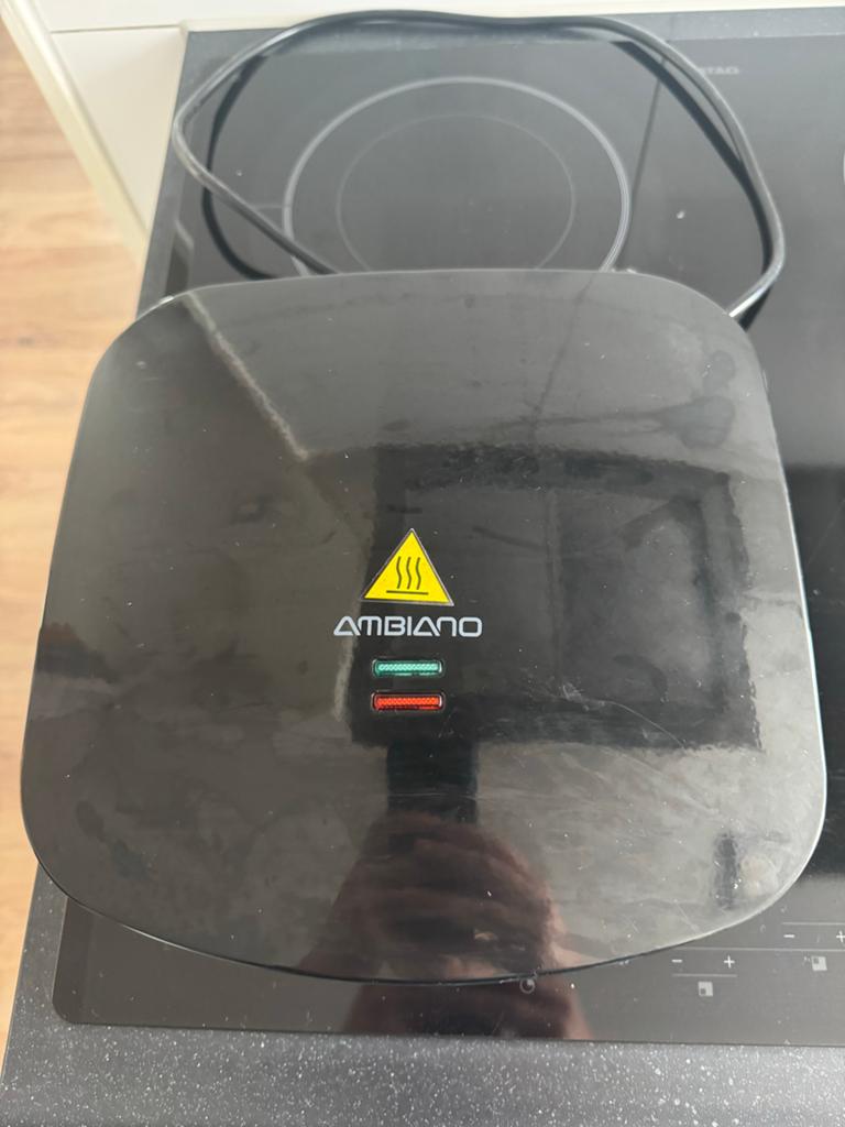 Ambiano Wafelijzer - Zo goed als nieuw, Ophalen, Zo goed als nieuw