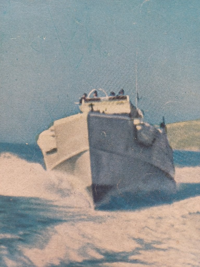Signal WO2 Duits Kriegsmarine Schnellboot 1944 WO2 Duits, Ophalen of Verzenden, Marine, Duitsland, Boek of Tijdschrift