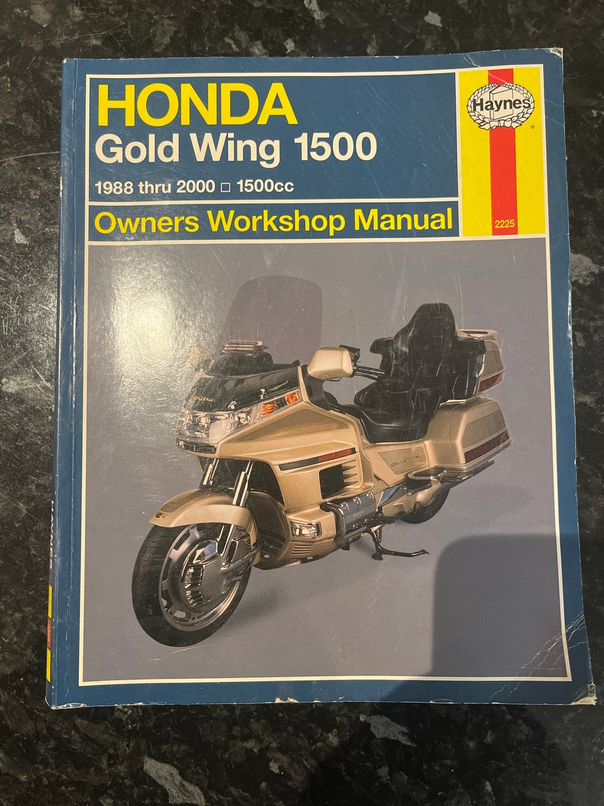 Haynes Werkplaatshandboek Honda Gold Wing 1500 (1988-2000), Ophalen, Honda