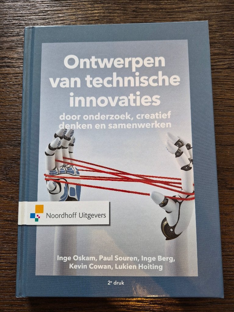 ontwerpen van technische innovaties, Boeken, Ophalen of Verzenden, Beta, Gelezen, HBO