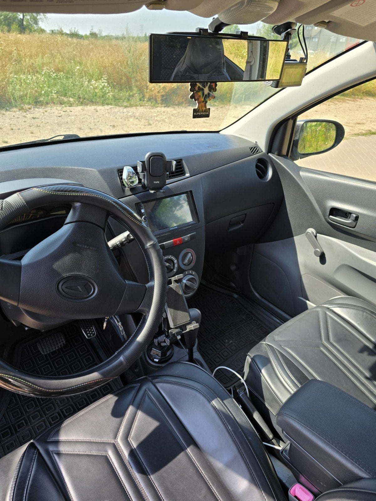 Daihatsu Cuore 1.0 5D AUT 2011 Zwart, Auto's, 600 kg, 18 €/maand, 4 stoelen, Cuore