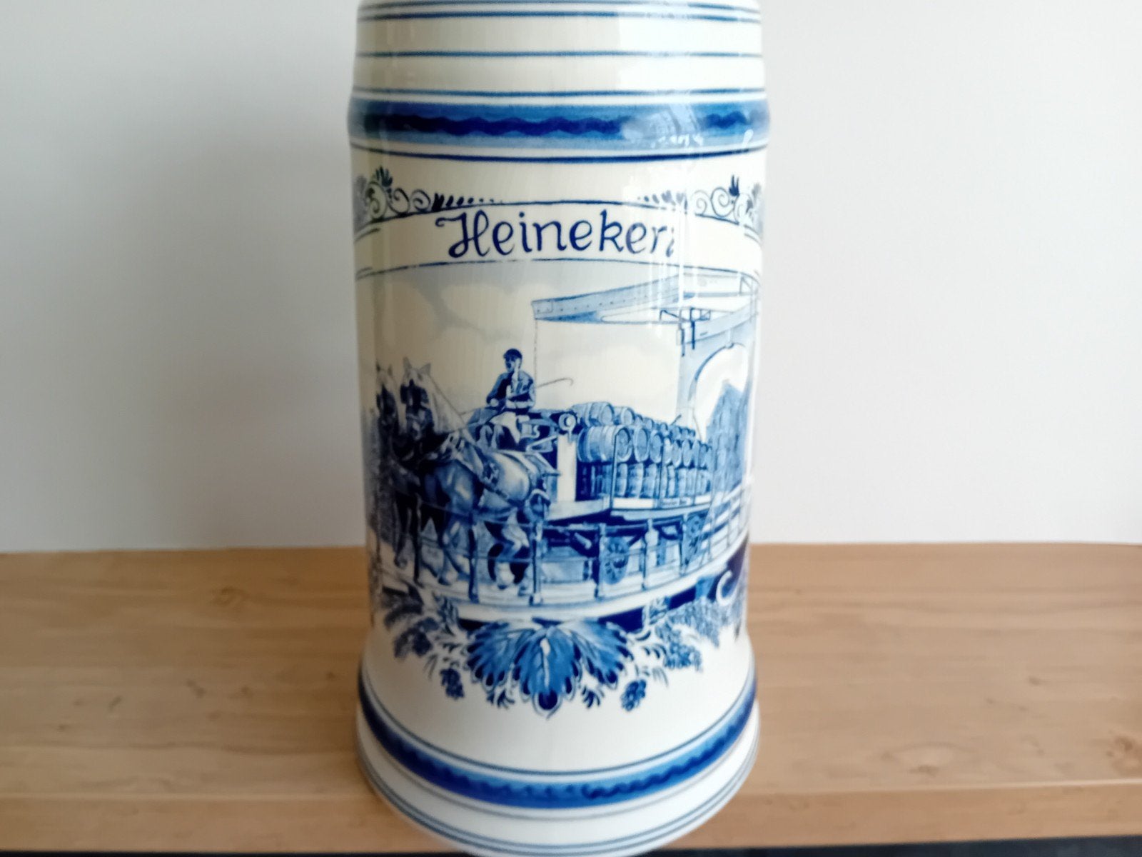 Heineken 3 liter pul zie omschrijving, Ophalen of Verzenden, Gebruikt, Pul(len), Heineken